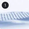 A paper with text and a number 1 in a circle.