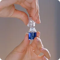 Microneedling treatment, step 2