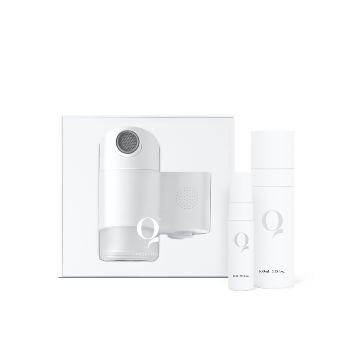 Breakout Control Essentials skincare set with O2 logo