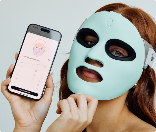 qure LED mask LED 美顔器光美容 qure LED mask LED 美顔器光美容