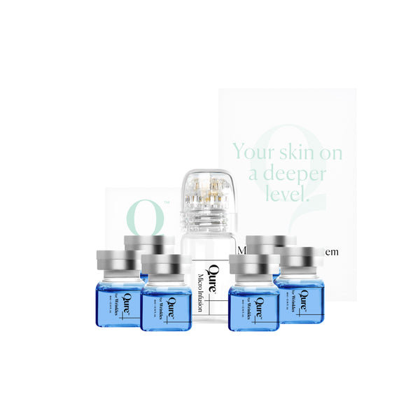 QURE Micro-Infusion 3 Month マイクロニードル Micro-Infusion 3 Month Bundle (For Wrinkles)