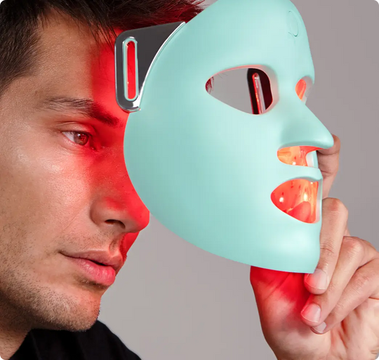Red Light Mask | Rejuvenating LED Light Therapy | Qure